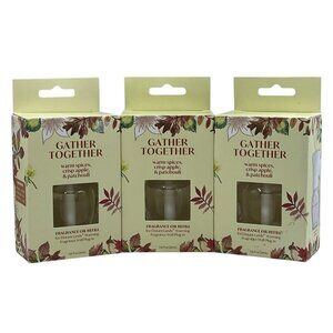 Distant Lands Fragrance Oil Refill Gather Together Spices Apple Patchouli Set 3